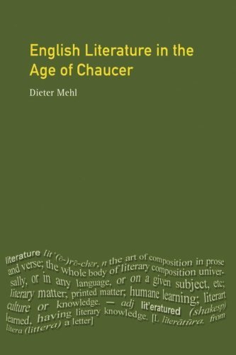 English Literature in the Age of Chaucer (Longman Literature In English Series) by Dieter Mehl (2001-08-13)