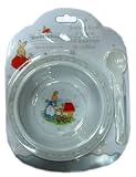 from Great Gizmos Great Gizmos Bunnykins - Suction Bowl & Spoon Set (Silver) Model B2003585