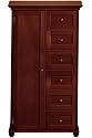 Furniture online: Hampton Bay One - door Six - drawer Cabinet With Wood Doors, 29.5"W 6-DRAWER, HAZEL BROWN