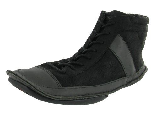 RED TAPE Rally 2 Mens Casual Distressed Leather Driving Moccasin Sneakers Lace Up Boots Shoes Black