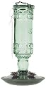 Perky-Pet 8108-2 Green Antique Bottle 10-Ounce Glass Hummingbird Feeder