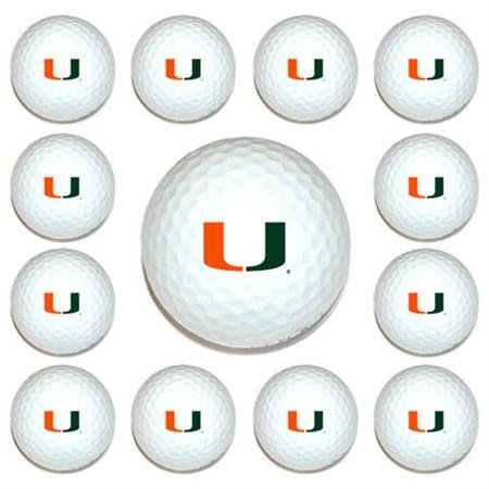 Miami Hurricanes Um Ncaa Dozen Golf Ball Pack