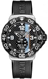 Tag Heuer Formula 1 Black Dial Rubber Strap Quartz Mens Watch WAH1013.FT6026