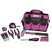 The Original Pink Box PB30TBK 12-Inch Tool Bag and Tool Set