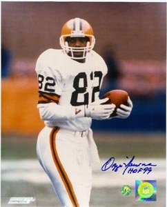 Ozzie Newsome Signed Browns 8x10 Photo