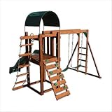 Bundle-74 Bearcreek Bungalow Playground Swing Set Slide Option