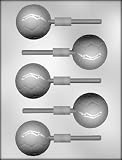 SOCCER BALL SUCKER CHOCOLATE MOLD