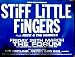 Rare Stiff Little Fingers concert Poster OOP ORIGINAL - 30