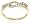 10k Yellow Gold Diamond Infinity Twist Ring (1/6 cttw, I-J Color, I3 Clarity), Size 7