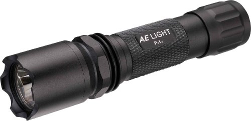  AE LIGHT PI-Blister Pack LED Flashlight, Black 