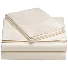 Hotel Collection Hemstitch 100% Egyptian Cotton Sateen 410-Thread Count Sheet Set