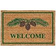 USCOA Intl 31868 Decoir Brush Entrance Mat - Pine Cone