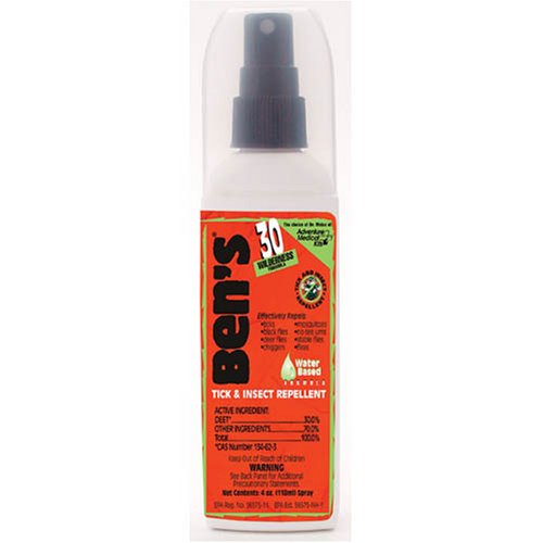 Tender Ben's 30% Deet Pump Spray, 4 Ounce Units (Pack of 3) by Ben & Jerrys