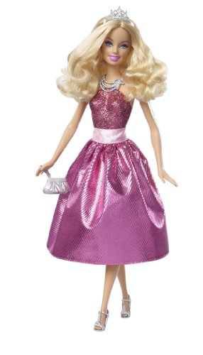 Barbie Princess Doll Dark Pink Dress 41yQRqqo8DL Barbie Princess Doll Dark Pink Dress