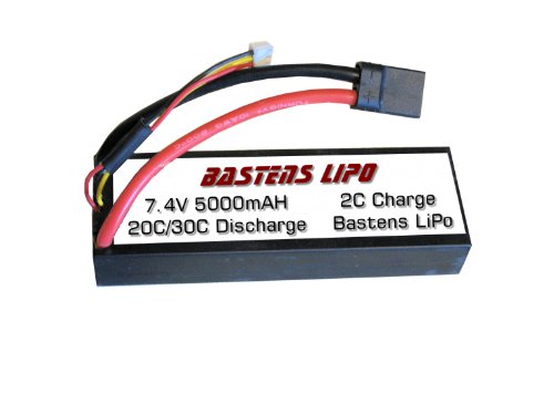 Bastens LiPo 7.4V 5000mAH ready -