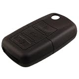 VW Black Passat Remote Key Case Shell FOB 3 Buttons Protective Cover Holder Bag 