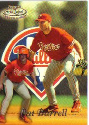1999 Topps Gold Label 36 Rookie Card Class 1 Pat Burrell Phillies Baseball Card