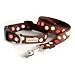 Lola & Foxy Raspberry Truffle Dog Leash, 1" Wide, 5ft. Long