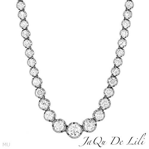 Jaqu Lili Luxurious Necklace 10 61ctw