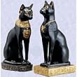 Egyptian Goddess Cat's Sculptures new Statue Bastet (thedigitalangel)