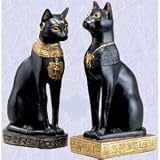 Egyptian Goddess Cat's Sculptures new Statue Bastet (thedigitalangel)