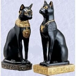 Egyptian Goddess Cat's Sculptures new Statue Bastet (thedigitalangel)
