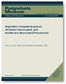 Algorithm: Hospital-Acquired, Ventilator-Associated, and Healthcare-Associated Pneumonia (Postgraduate Medicine)