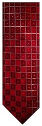 Men's Donald Trump Necktie Neck Tie 100% Silk Red/Silver Blend