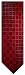 Men's Donald Trump Necktie Neck Tie 100% Silk Red/Silver Blend