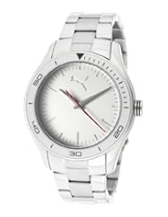 Womens Take Pole Position White Dial Stainless Steel