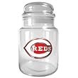 Cincinnati Reds 31oz Glass Candy Jar - Primary Logo MLB Baseball