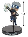 Teenage Kakashi ~1.5" Mini-Figure with Stand: Naruto Shippuden - Uzumaki Nindoden [Legend of Nin-do] Figure Series (Japanese Import)