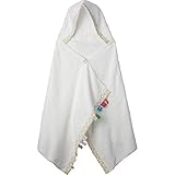 今治製　フード付バスタオル 【ホワイト】