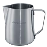0.6L Stainless Steel Coffee Frothing Milk Jug Latte by Andrew James: Judge Coffee Machine