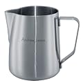 0.6L Stainless Steel Coffee Frothing Milk Jug Latte by Andrew James