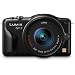 Panasonic Lumix DMC-GF3 12.1MP Compact System Camera Kit with 14mm Lumix G f/2.5 ASPH Lens - Black