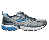 BROOKS Damen Summon 4 Laufschuhe, Silber/Blau, 38