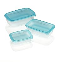 3 Rectangular Storage Containers
