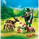 Yellow Egg - Ranger with Forest Animals
