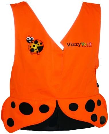 VizzyKidz Flourescent VizzyVest for Girls
