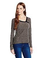 ZERGATIK Camiseta Manga Larga Glase (Gris Oscuro)