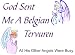 Belgian Tervuren - God Sent Me A Belgian Tervuren Apron