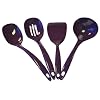 Reston Lloyd Utensil Set, Plum, 4-Pack
