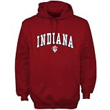 Indiana Hoosiers Crimson Mascot One Hoody Sweatshirt