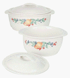 Review World Kitchen/Ekco  / World Kitchen/Ekco 1046978 Corelle Coordinates 4-Piece Casserole Set