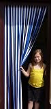 Kitchen & Housewares : Heavy Duty Bug Blind,Fly Blind,Strip Blind, Door Blind-BLUE & WHITE