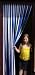 Heavy Duty Bug Blind,Fly Blind,Strip Blind, Door Blind-BLUE & WHITE
