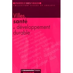 Villes, sant� et d�veloppement durable