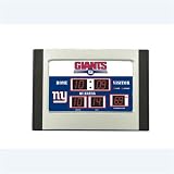 Football Scoreboard Desk Clocks,New York Giants