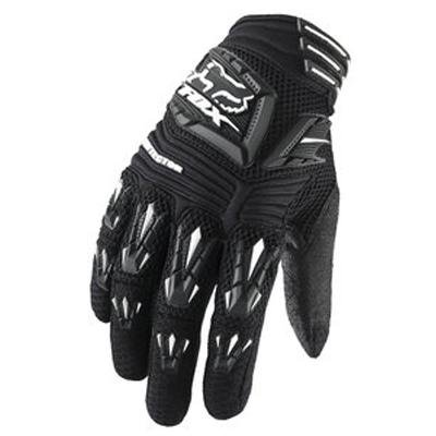 Fox Racing 2011 Pawtector Full Finger Motocross Gloves - White- 03167
